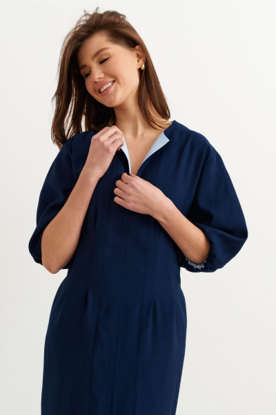 Платье Morozov Amavie 1.2161 _A1 темно-синий - фото 8