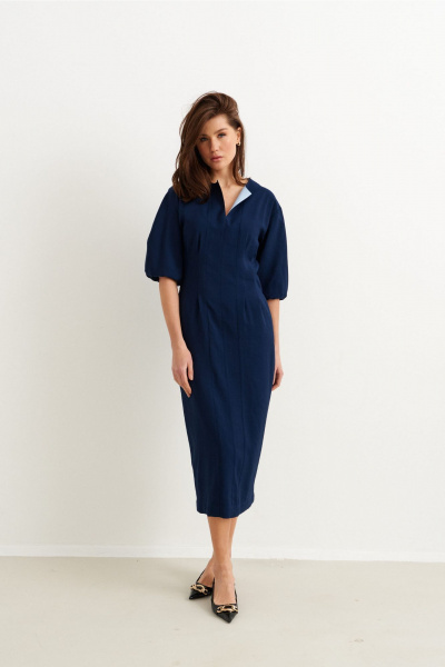Платье Morozov Amavie 1.2161 _A1 темно-синий - фото 7