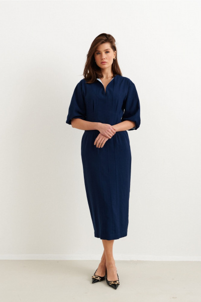 Платье Morozov Amavie 1.2161 _A1 темно-синий - фото 1