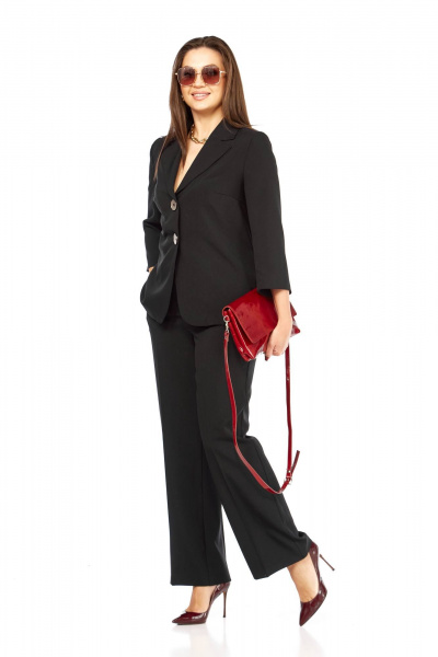 Брюки, жакет Taita plus 2520/1 черный - фото 6