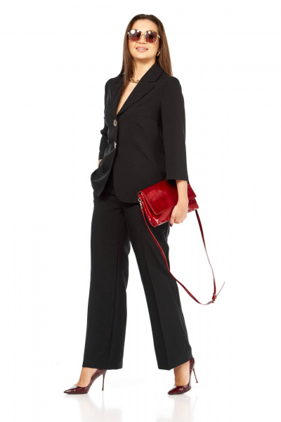 Брюки, жакет Taita plus 2520/1 черный - фото 4