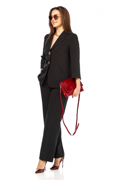 Брюки, жакет Taita plus 2520/1 черный - фото 3