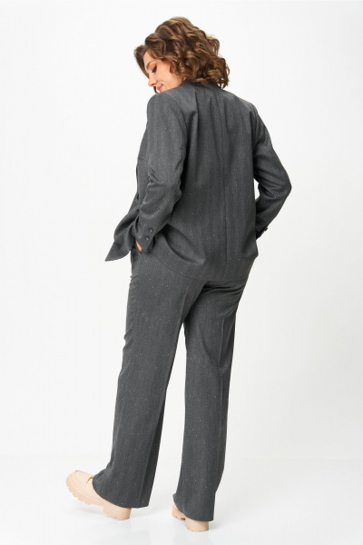 Брюки, жакет Vilena 1019 серый - фото 3