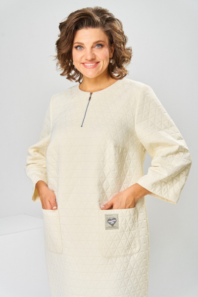 Платье Romanovich Style 1-2852 молочный - фото 7