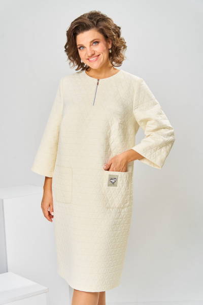 Платье Romanovich Style 1-2852 молочный - фото 5