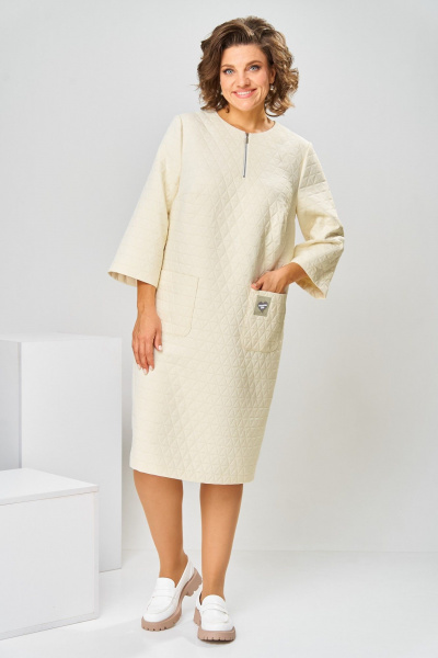 Платье Romanovich Style 1-2852 молочный - фото 1