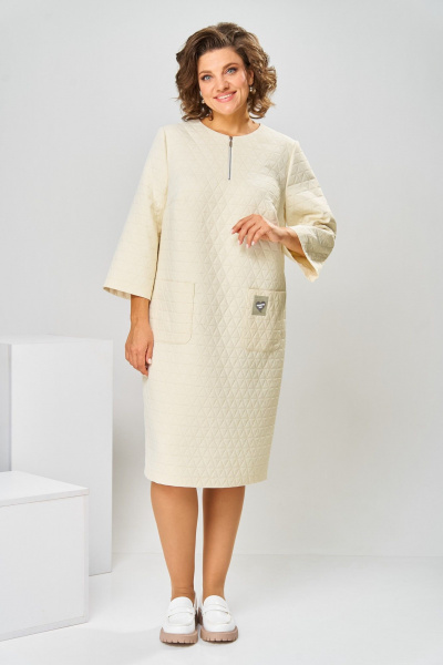 Платье Romanovich Style 1-2852 молочный - фото 2