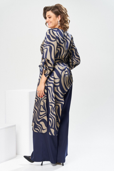 Брюки, туника Romanovich Style 2-2750 дизайн/синий - фото 6
