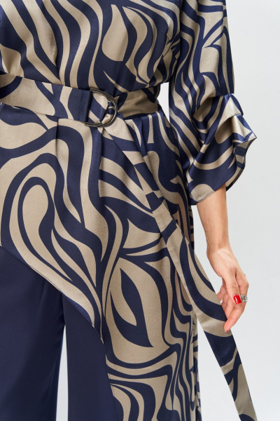 Брюки, туника Romanovich Style 2-2750 дизайн/синий - фото 13