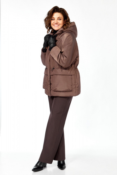 Куртка Lady Secret 7295 шоколад - фото 6