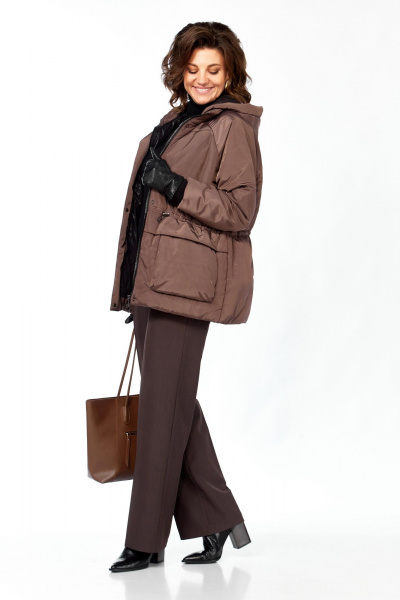 Куртка Lady Secret 7295 шоколад - фото 5