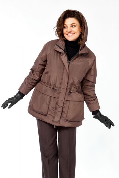 Куртка Lady Secret 7295 шоколад - фото 4