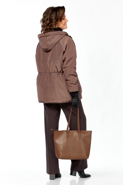 Куртка Lady Secret 7295 шоколад - фото 7