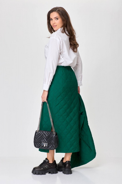 Жилет, юбка Anastasia 1171.1 зеленый - фото 8
