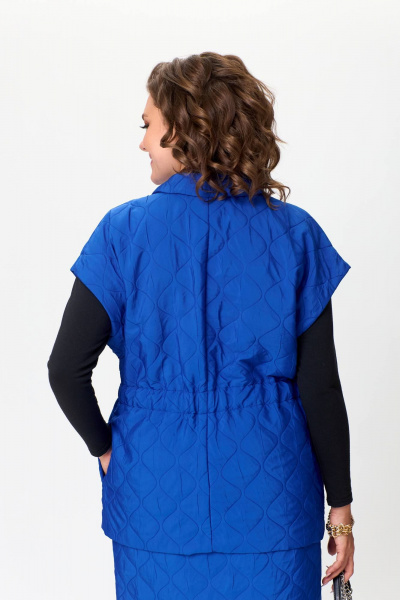 Жилет, юбка Anastasia 1171.1 индиго - фото 8