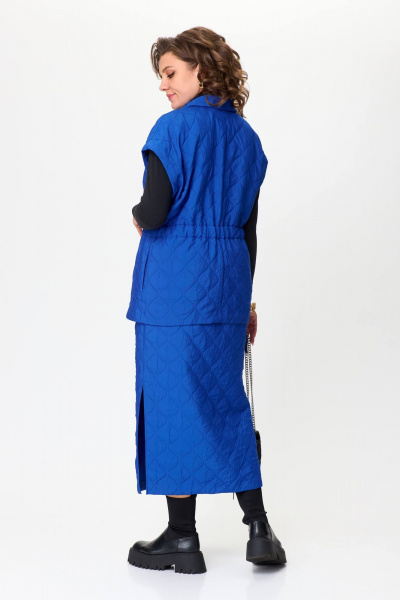 Жилет, юбка Anastasia 1171.1 индиго - фото 7