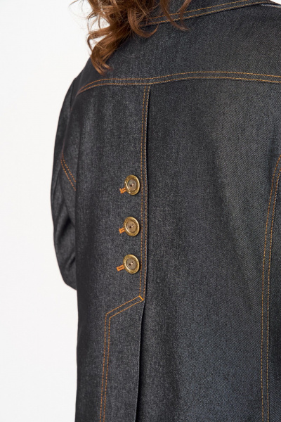 Брюки, жакет Aira Style 24239 графит - фото 6