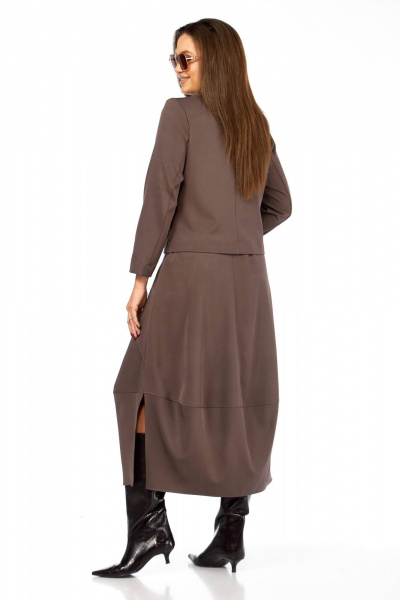 Блуза, юбка Taita plus 2525 капучино - фото 7