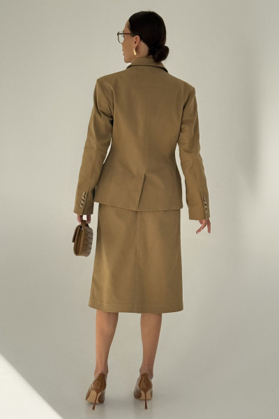 Юбка DAVA 5235 бежевый - фото 7