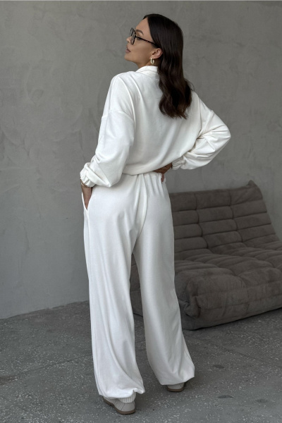 Брюки, джемпер DAVA 2234 молочный - фото 6