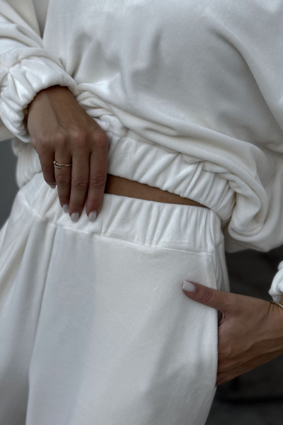 Брюки, джемпер DAVA 2234 молочный - фото 3