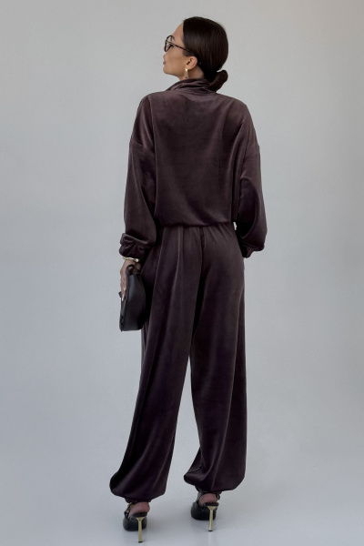 Брюки, джемпер DAVA 2234 шоколадный - фото 10