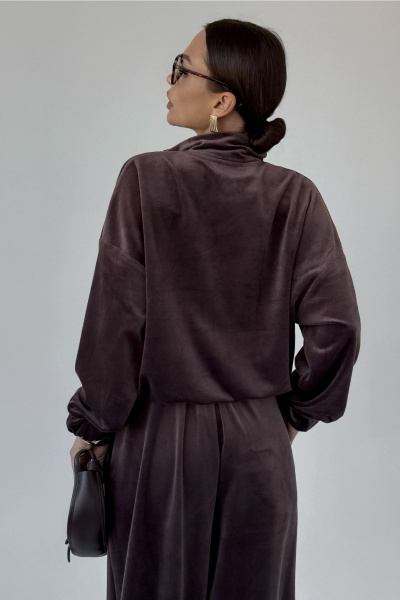 Брюки, джемпер DAVA 2234 шоколадный - фото 9