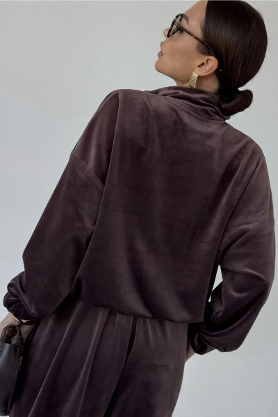 Брюки, джемпер DAVA 2234 шоколадный - фото 8