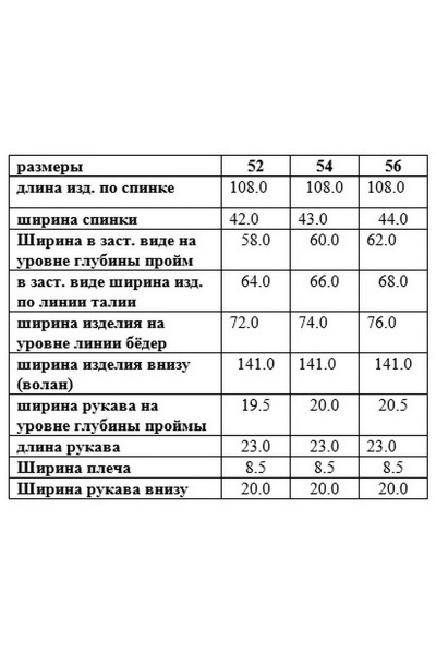 Льняное платье А-силуэта с вышивкой и воланами Djerza 1293 василек - фото 10