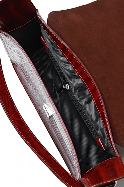 Сумка Galanteya 52418.25с1274к45 бордо/коричн - фото 5