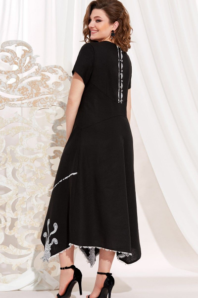 Платье Vittoria Queen 14073 черный - фото 2