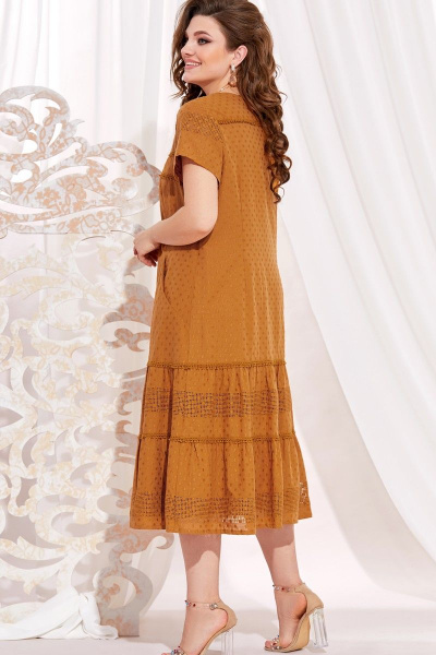 Платье Vittoria Queen 12953/2 карамель - фото 2