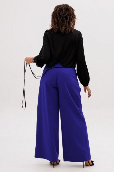 Брюки Anelli 1220 магия_ультрамарина - фото 8