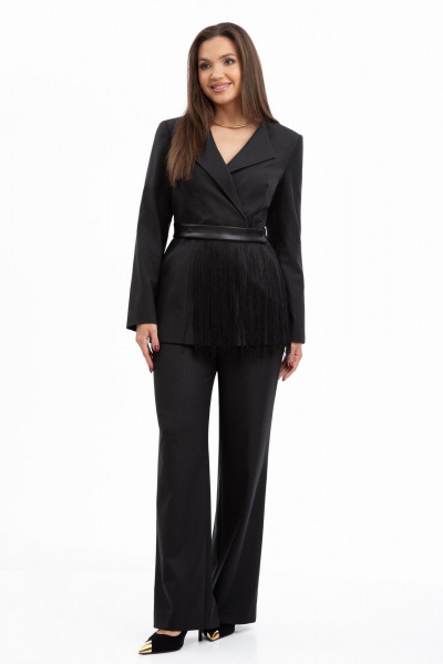 Брюки, жакет Golden Valley 6732 графит - фото 1