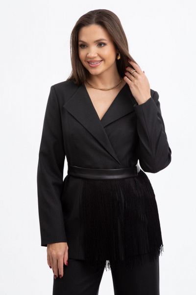 Брюки, жакет Golden Valley 6732 графит - фото 2