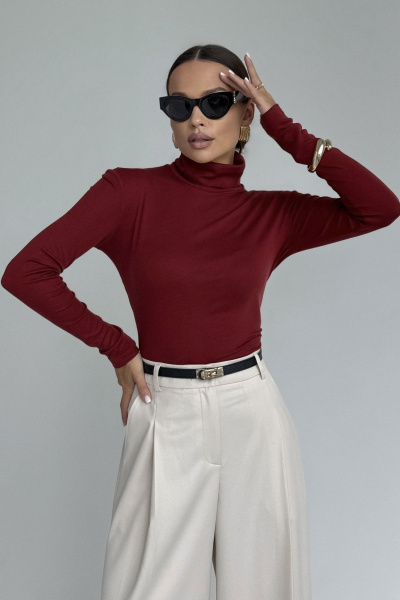 Джемпер DAVA 4231 бордо - фото 1