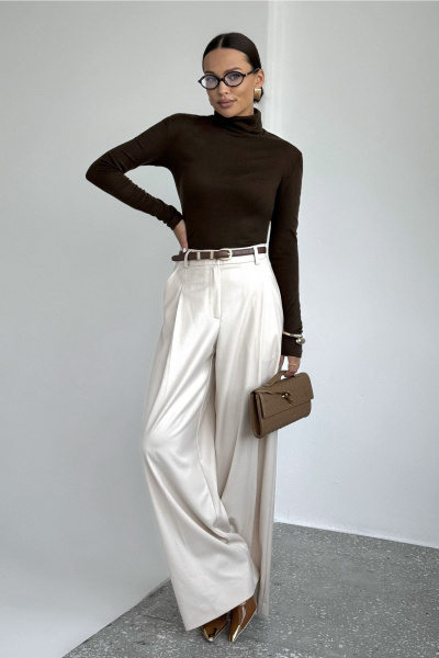 Джемпер DAVA 4231 шоколад - фото 6