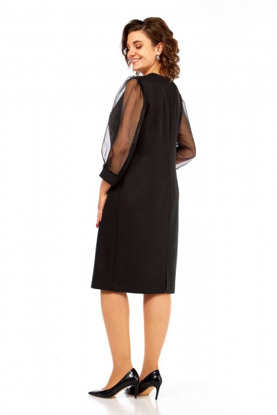 Платье SVT-fashion 625 черный - фото 3