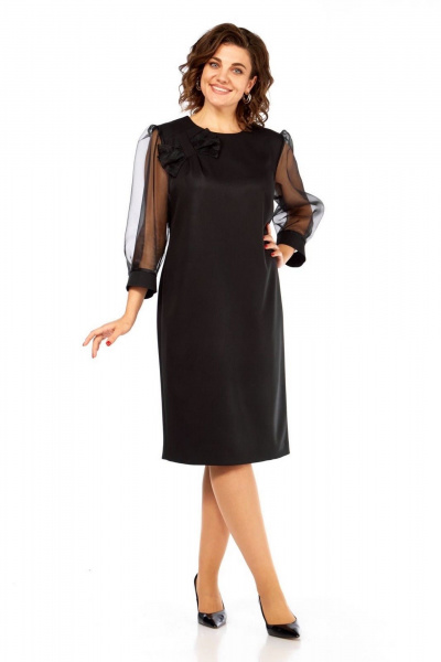 Платье SVT-fashion 625 черный - фото 1