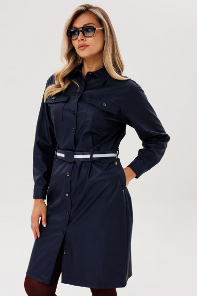 Платье Anelli 1656 бенгальский_залив - фото 9