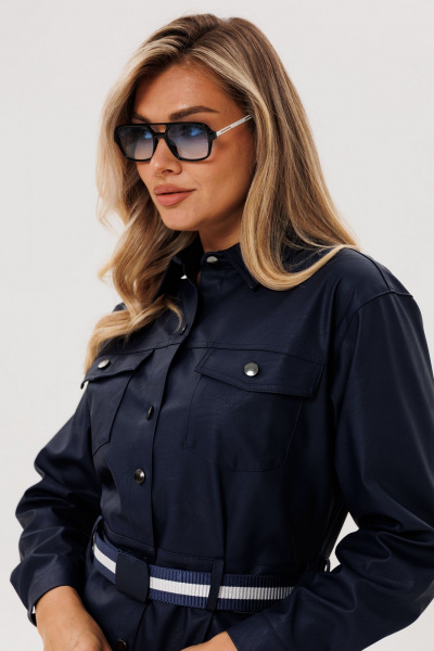 Платье Anelli 1656 бенгальский_залив - фото 8