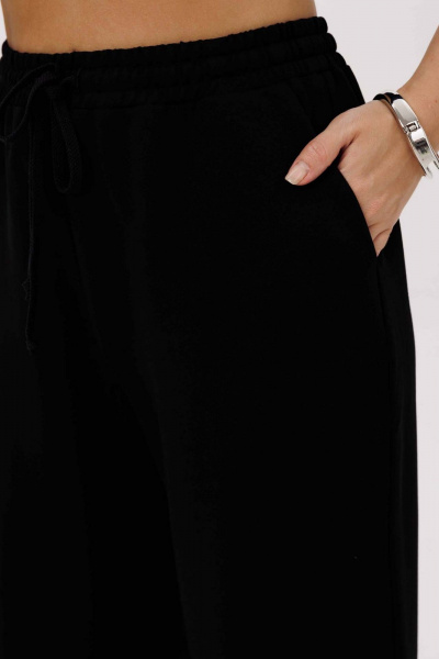 Брюки, жакет Mislana 1251 черный/белый - фото 7