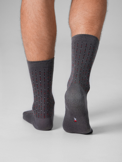 Носки Mark Formelle 017K-3322/25017K-1 асфальт_рис.3322 - фото 2
