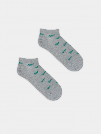 Носки Mark Formelle 104K-2734/24104K серый_меланж_рис.2734 - фото 4