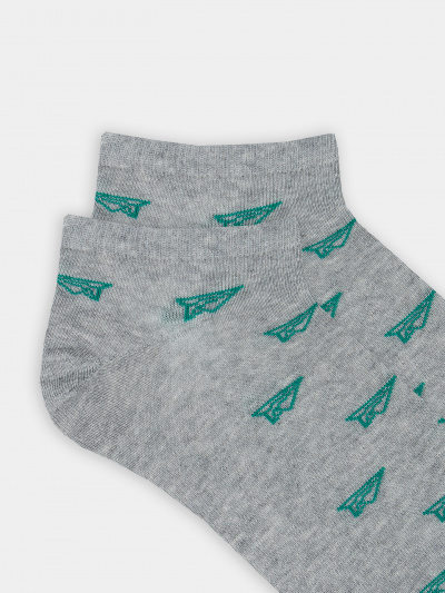 Носки Mark Formelle 104K-2734/24104K серый_меланж_рис.2734 - фото 5