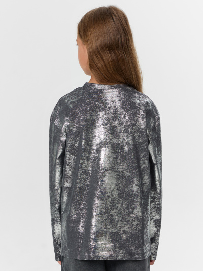 Лонгслив Mark Formelle 127931/25-36381П-0 графит_т.серебристое_напыление - фото 3