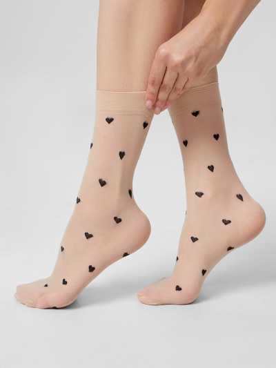 Носки Mark Formelle 280PA-1674/25280PA2 нюдовый_2_000Н_Крашение_полиамид.изделий_(носки) - фото 1