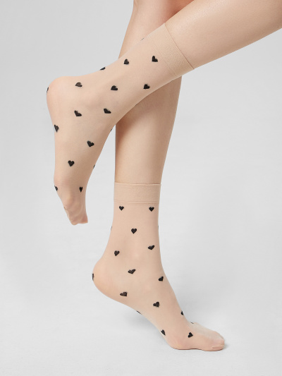 Носки Mark Formelle 280PA-1674/25280PA2 нюдовый_2_000Н_Крашение_полиамид.изделий_(носки) - фото 4