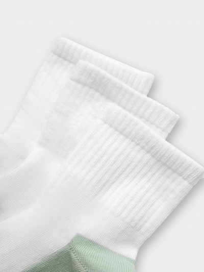 Носки Mark Formelle 444A-3078/B3-253444A белый_розовый_св.эвкалипт_св.лаванда_рис.3078 - фото 3