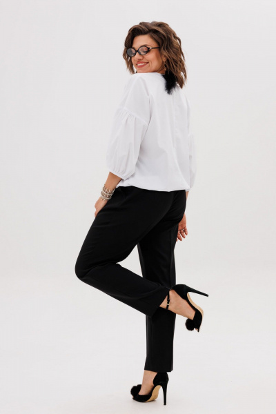 Брюки Anelli 1718 тень - фото 7